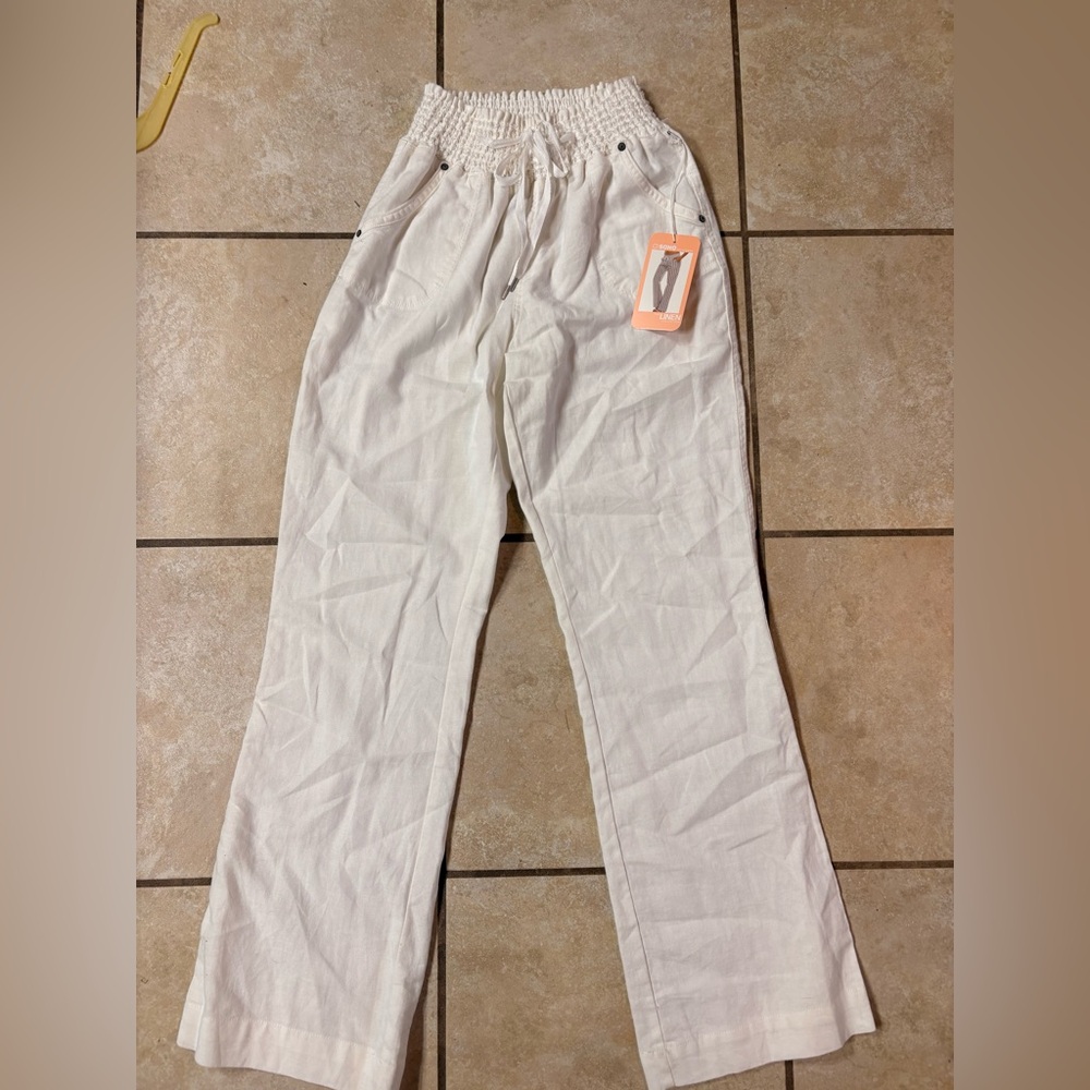 Ci Sono Womens linen pants